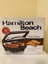 hamilton beach panini press - $45